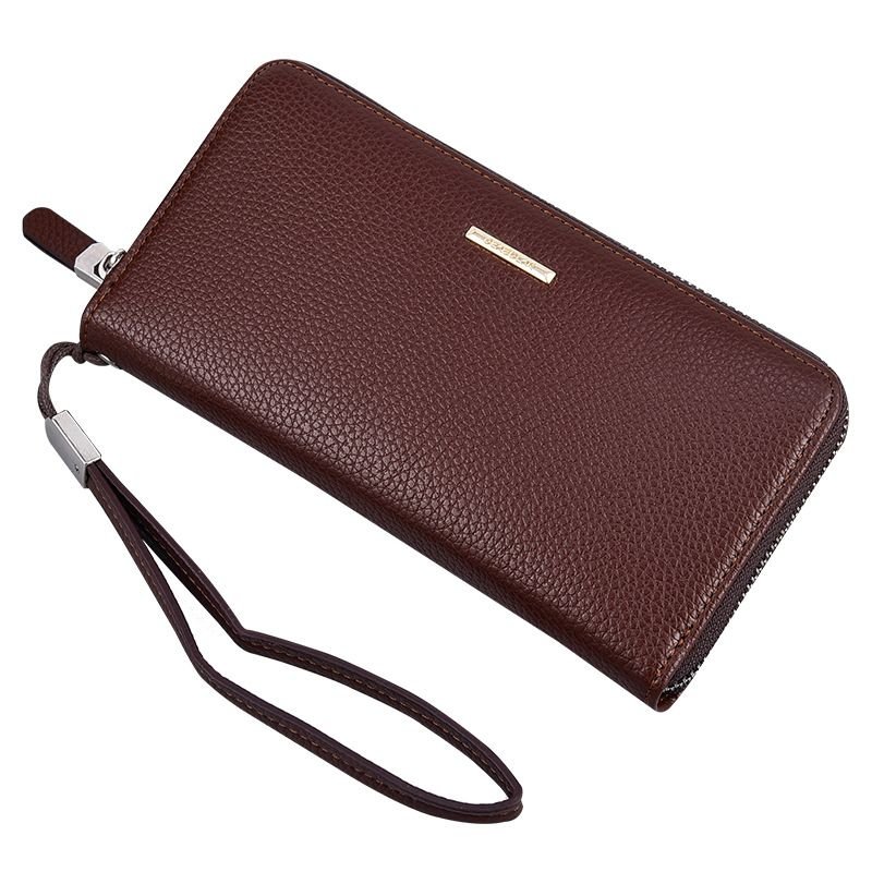 Men'S Long Wallet Business Casual Multi-Functional