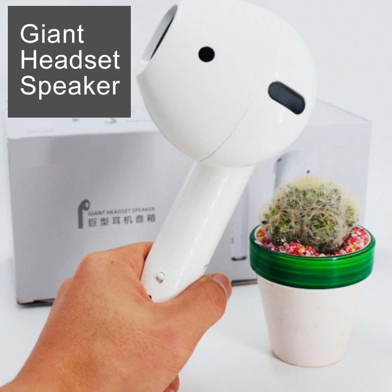 Creative Large Earphone Shape Wireless Bluetooth Speaker