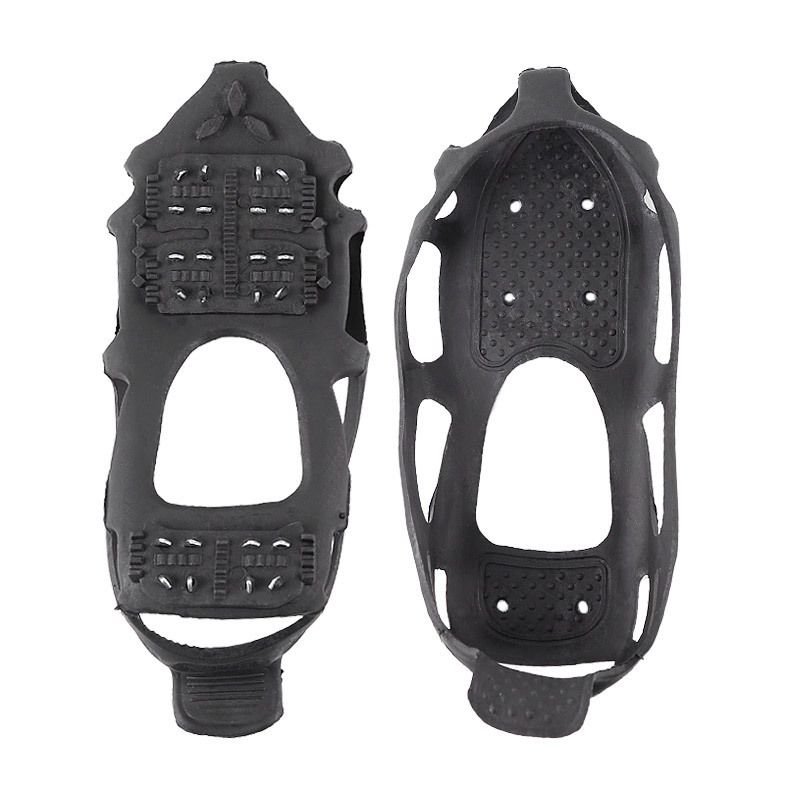 Outdoor Mountain Climbing Anti-Slip 24 Tooth TPE Material Anti-Slip Shoe Cover Accessories