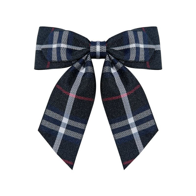 Men'S And Women'S Casual Fashion Plaid Stripe Jk Uniform Bow Tie