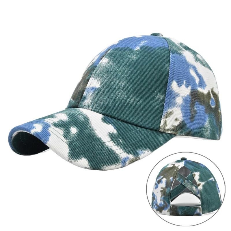 Unisex Fashion Tie-Dye Print Custom Baseball Cap